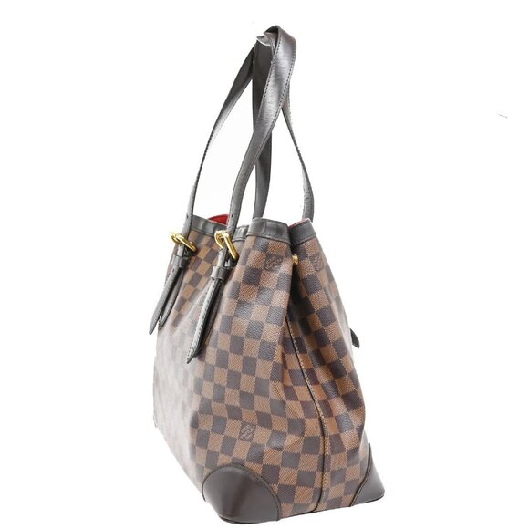 LOUIS VUITLOUIS VUITTON Hampstead MM Shoulder Bag Damier Leather N51204 76EF876 - Picture 3 of 15